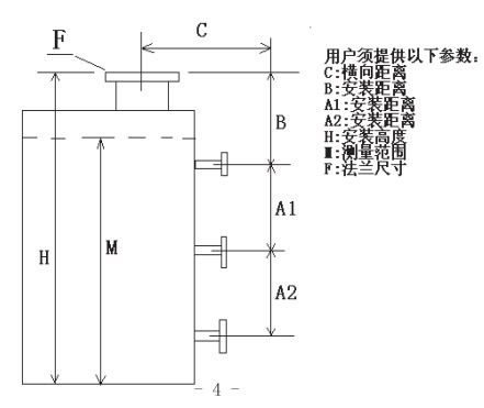 ufz浮標液位計選型結(jié)構圖